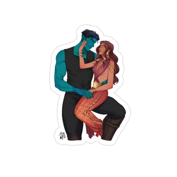 Verakko and Lily Sticker Verakko and Lily Sticker