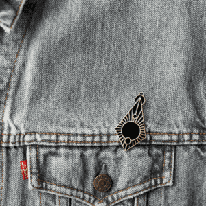 Jean Jacket 2 Logo Pin